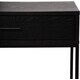 Alexis - Konsollbord med skuffer Svart 120x40x76 Mdf, Metall - slideshow 1