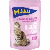 Våtfoder Mjau Adult Megabox kött/fisk bitar i sås för katt 48x85g