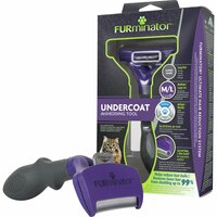 Kattborste FURminator deShedding Underullskarda L långt hår