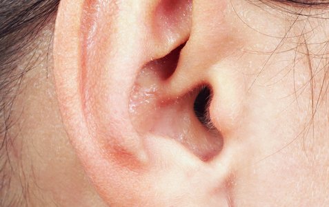 Bilde som viser et øre
