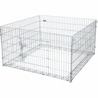 Utomhushage Kerbl med rymningsskydd 115x115x65cm