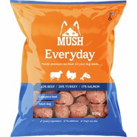 Färskfoder MUSH Everyday Blue nöt, kalkon & lax