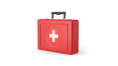 First aid kit image.