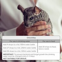 Vitamintillskott Beaphar för marsvin och chinchilla 100 ml