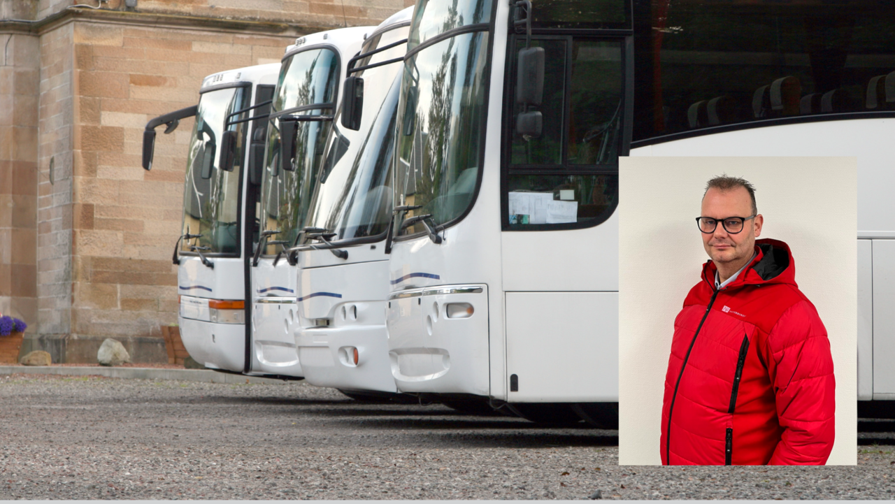 Anders Kollmar-Dæhlin, buss i egenregi, Innlandet