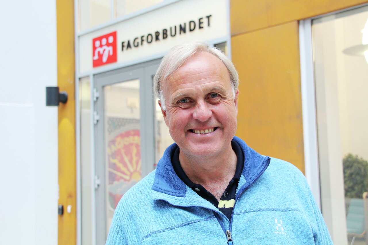 Lars Erik Flatø ble daglig leder i Fagforbundet midt under koronakrisa.