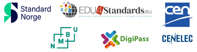The logos of ASD partners in Norway