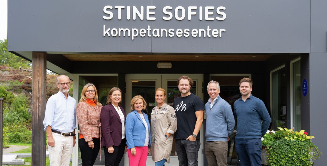 Cover image of article "Fikk lære mer om Stine Sofies Stiftelses viktige arbeid"