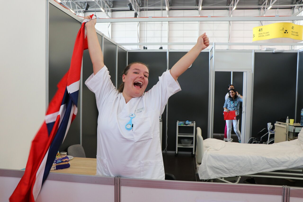 Emma Straub representerte Noreg på yrkes-EM i Gdansk 2023 og vann bronse