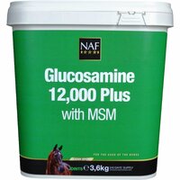 Fodertillskott NAF Glukosamin 12 000 Plus med MSM 900g