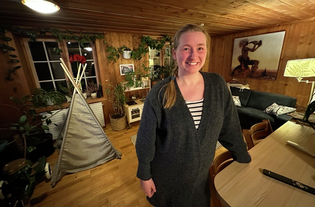 Ylva Swärd benytter seg av Home-start tilbudet