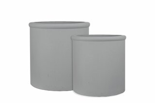 Jar rund kruka s/2 D32/42 H32/42 cm cement Nedsatt 40%
