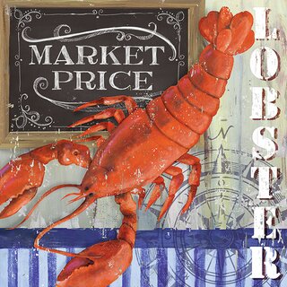 Napkin Lunsj Lobster