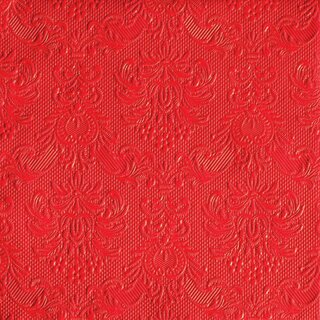 Napkin Middag Elegance Red BRUK 14017577