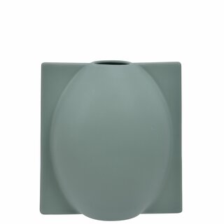 KASPAR Vase D17 H26 cm green