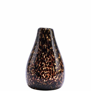 MARIT Vase D19,5 H30 cm speckled brown