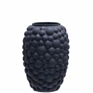 SOFIAN Vase matt D17 H24 cm black