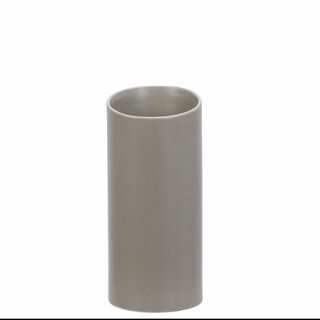 JAKOB Vase sylinder D13 H27,5 cm grey