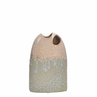 SARITA Vase B13,5 D5,5 H21,5 rustic sand Nedsatt 70%