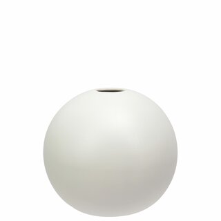 MIO Vase D18,3 H18 matt white