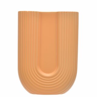 IDUN Vase B22,5 D9 H29,5 cm cantaloupe