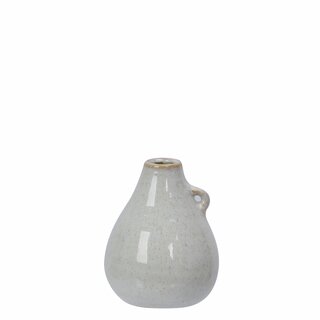 ELIZA Vase D10,5 H12,5 cm beige