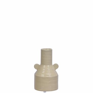AYLIN Vase D9,5 H16 cm cream