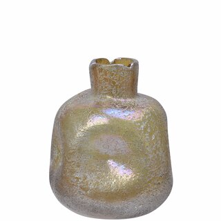 GRUNDE Vase D18 H23,5 cm golden brown