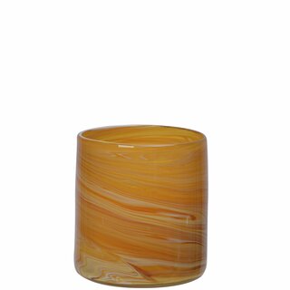 EMAN Lyslykt/vase D14,5 H16 cm caramel