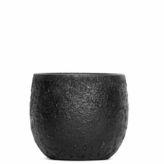 HANA Potte D13,2 H11,5 cm stone black P13