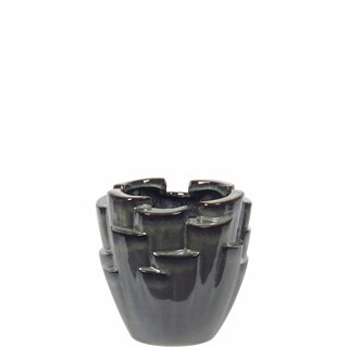 LENA Potte/Vase D19 H20 cm black