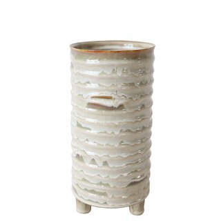 KELVIN Vase D13,5 H28 cm ofwhite
