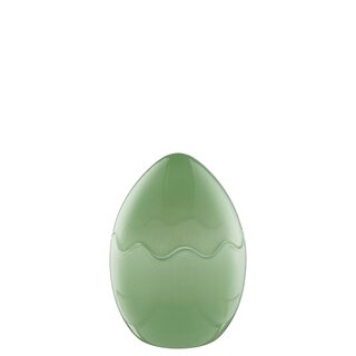 EGGY Glassegg/skål m/lokk D10 H14 cm jade