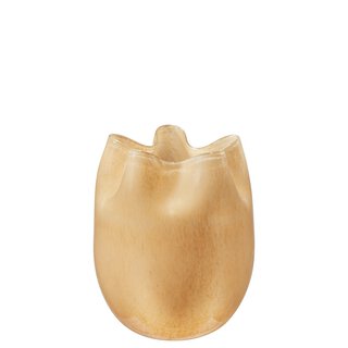 ELITA Vase/lyslykt D18 H21 cm light yellow