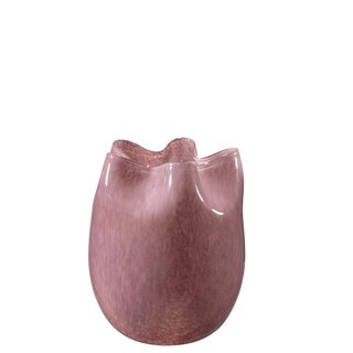 ELITA Vase/lyslykt D18 H21 cm lavendel