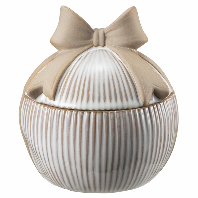 Christmas Bowl D13 H14,8 cm beige porcelain