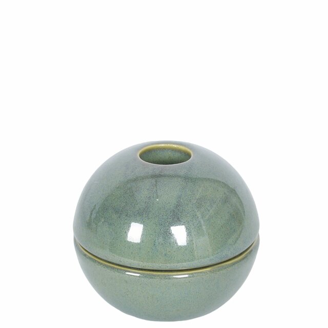 Lexi Candle holder D7,5 H7 cm green
