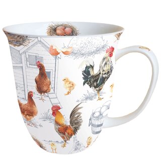 Mug 0.4 L Chicken Farm