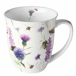 Mug 0.4 L Bumblebees in the Meadow