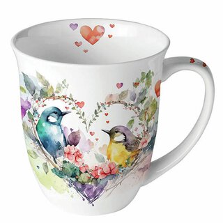 Mug 0.4 L Loving birds
