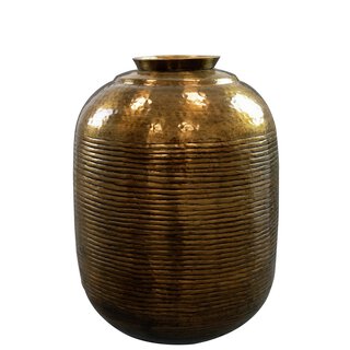 FABIO Vase D37 H50 cm brass antique