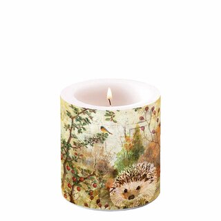 Candle Small Autumn Hedgehog