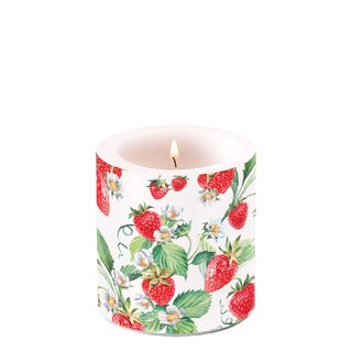 Candle Small Garden Strawberries
