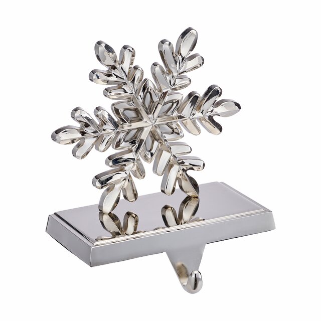 Lina - Julestrømpeholder Metall 12,5x8,5x15cm Sølv