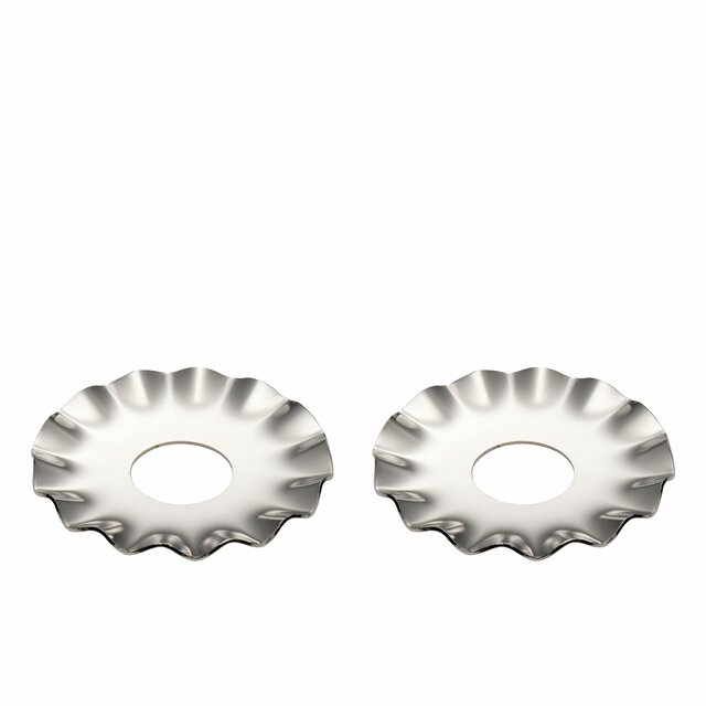 Siri - Lysmansjett Wave S/2 Metall D7,2x0,3cm Sølv