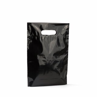 Plastposer, svart, 25x35 cm