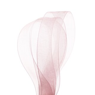 Organzabånd 15mm Lys rosa