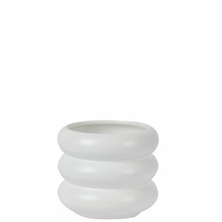 MITCH potte D16,5 H13 cm matt white P13