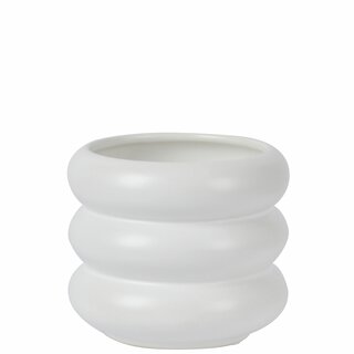 MITCH potte D22 H19,5 cm matt white P17