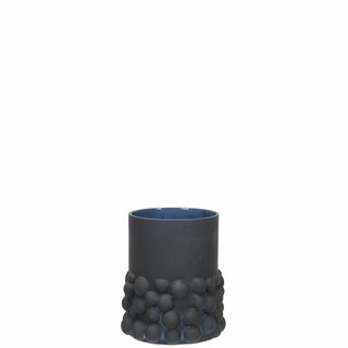 SOFIAN Vase D14 H16 cm matt black